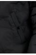Téli kabát ALPHA INDUSTRIES Hooded Logo Puffer fekete