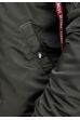 Téli kabát ALPHA INDUSTRIES MA-1 VF Authentic Overdyed Grey