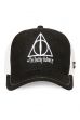 Sapka CAPSLAB Harry Potter Deadly Hallows black/white