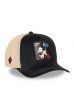 Sapka CAPSLAB Dc comics Harley Quin black/beige