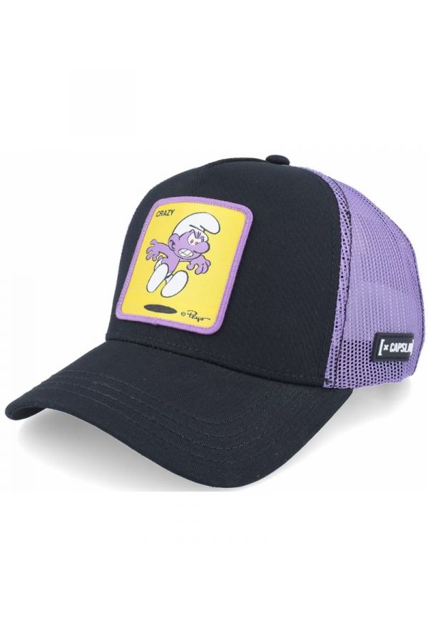 Sapka CAPSLAB Smurfs Crazy black
