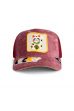 Sapka GOORIN BROS. Neverland Maneki Neko burgundy