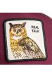 Sapka GOORIN BROS. TriColor Owl burgundy