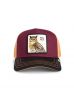 Sapka GOORIN BROS. TriColor Owl burgundy
