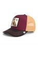 Sapka GOORIN BROS. TriColor Owl burgundy