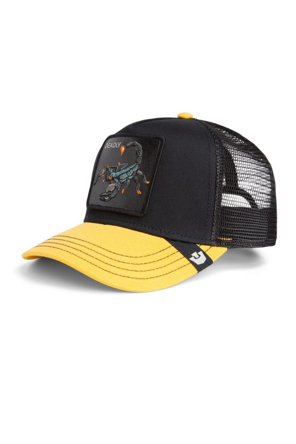 Sapka GOORIN BROS. Deadly Scorpion black/yellow