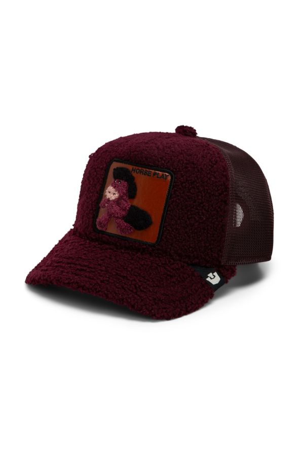 Sapka GOORIN BROS. Double Stuffed Horsey burgundy
