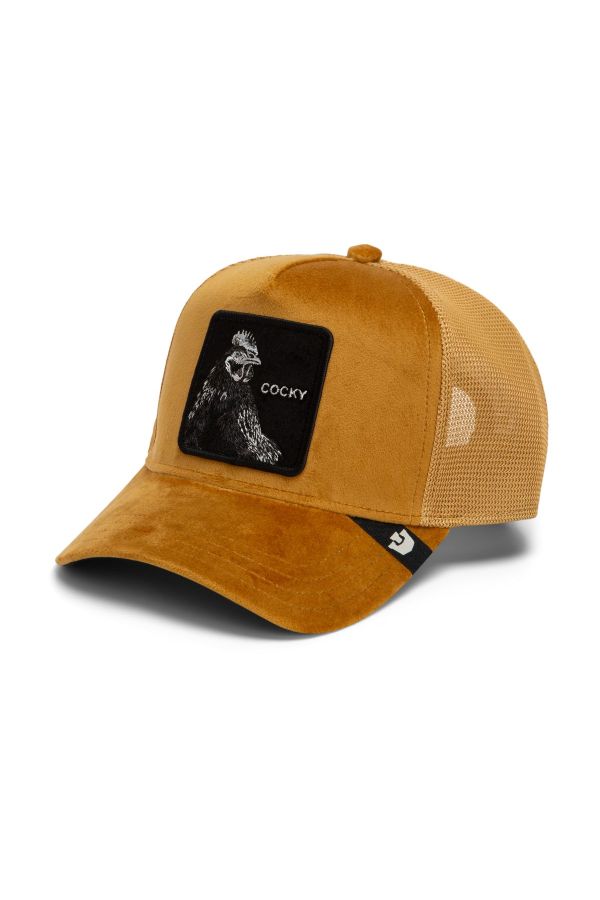 Sapka GOORIN BROS. Velour Cocky amber