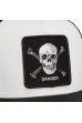 Sapka GOORIN BROS. Danger Skull and Crossbones white Sapka GOORIN BROS. Danger Skull and Crossbones white