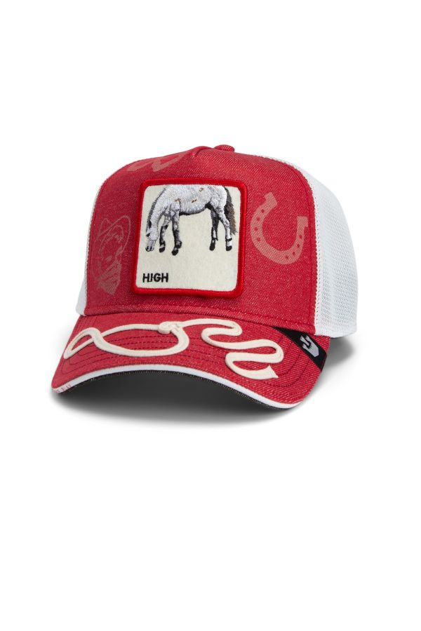 Sapka GOORIN BROS. LE Rodeo Horse red