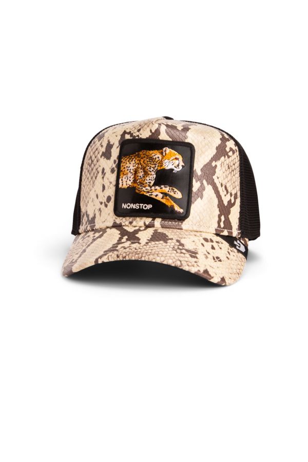 Sapka GOORIN BROS. Exotic Skin Cheetah beige