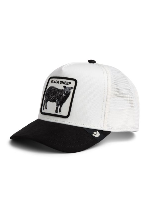 Sapka GOORIN BROS. Suede Black Sheep white