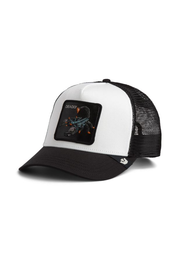 Sapka GOORIN BROS. Deadly Scorpion white