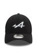 Sapka NEW ERA 9FORTY Alpine Racing Team black