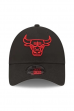 Sapka NEW ERA 9FORTY Chicago Bulls Neon black