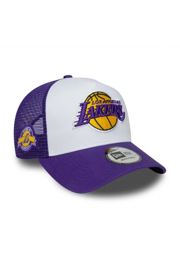 Sapka NEW ERA 9FORTY LA Lakers Patch white