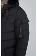 Téli kabát SIKSILK Expedition Parka black