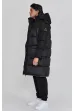 Téli kabát SIKSILK Puffer Coat black