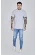 Nadrág SIK SILK Skinny Distressed Denims Blue