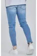 Nadrág SIK SILK Skinny Distressed Denims Blue