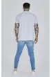 Nadrág SIK SILK Skinny Distressed Denims Blue