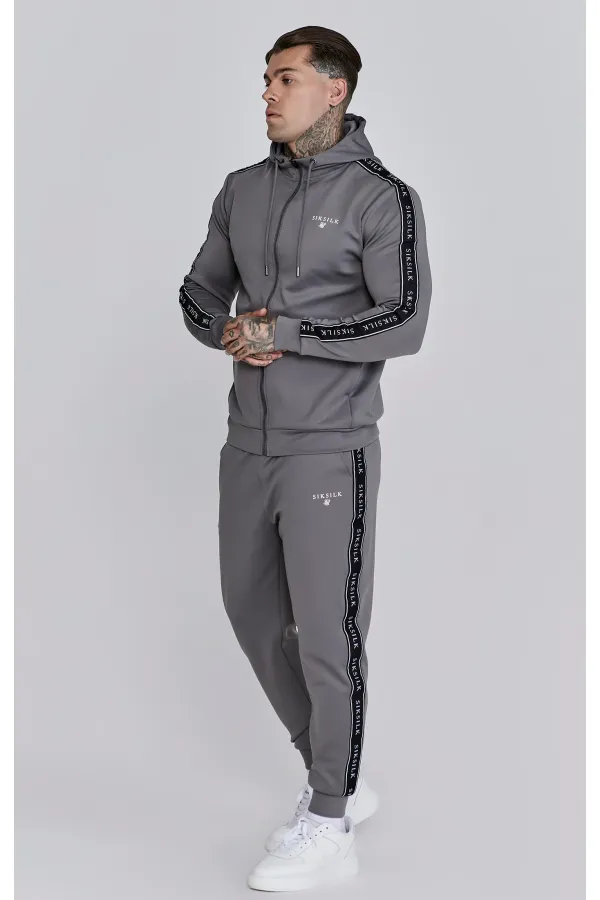 Melegítő szett SIKSILK Tape Brand Set grey