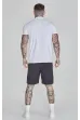 Trikó SIKSILK Muscle Fit white