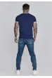 Trikó SIKSILK Ringer Tee navy