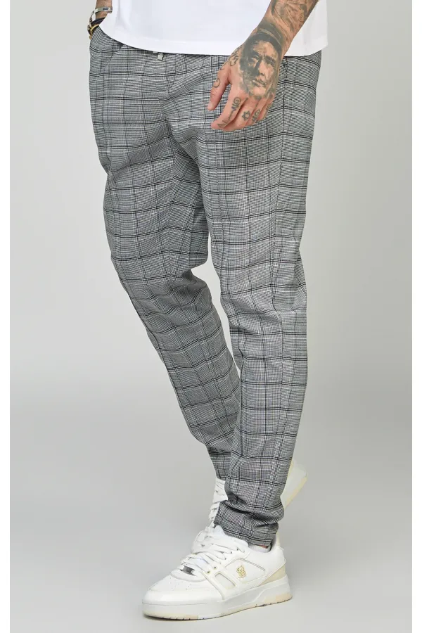 Nadrág SIKSILK Tapered Fit Smart Woven Joggers grey