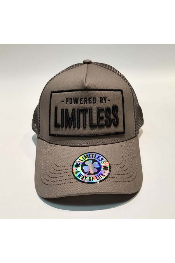 SapkaTWINZZ Limitless Embroidery Trucker brown