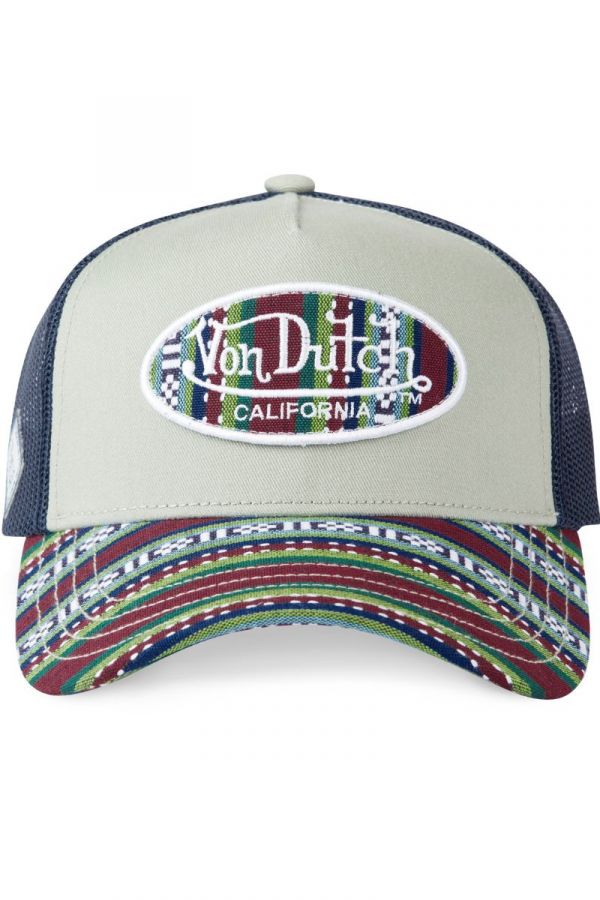 Sapka VON DUTCH Ethnic Mesh grey