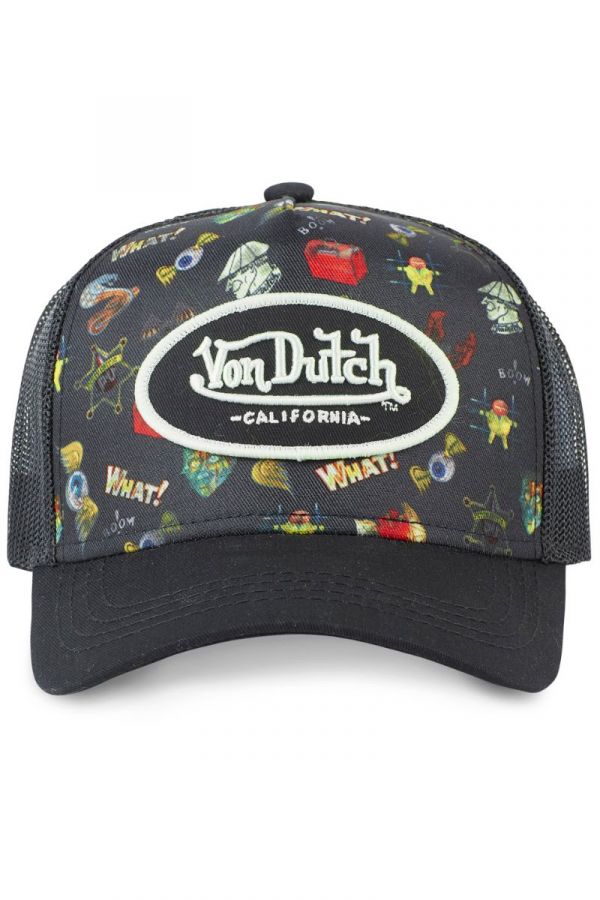 Sapka VON DUTCH Graphic Color black