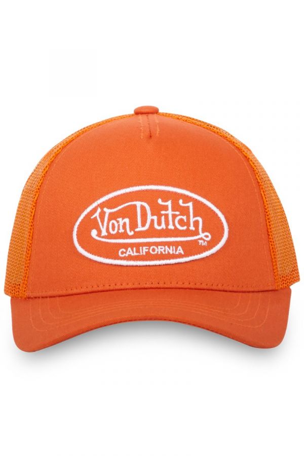 Sapka VON DUTCH Lof Mesh dark orange