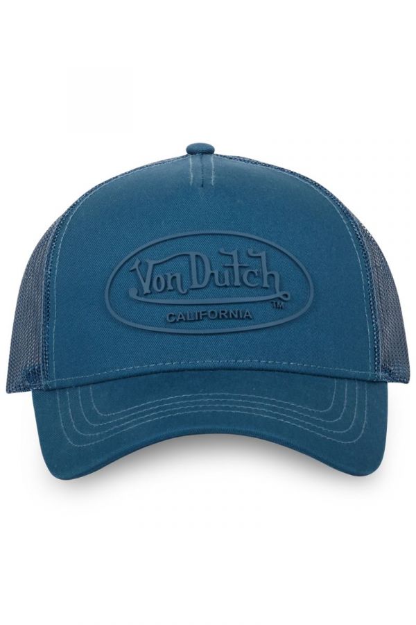 Sapka VON DUTCH Rubber Logo navy