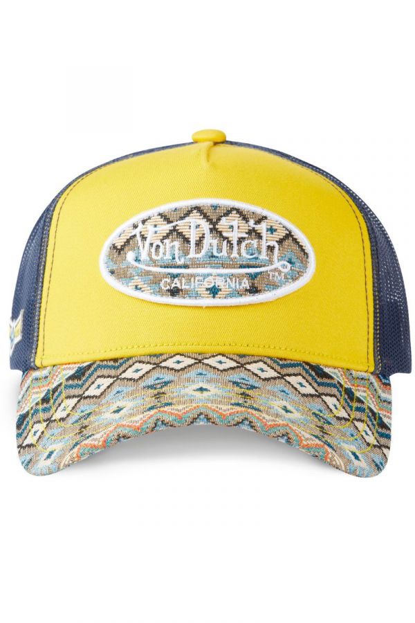 Sapka VON DUTCH Ethnic Mesh yellow