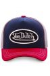 Sapka VON DUTCH Color Mesh navy/red