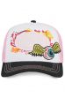 Sapka VON DUTCH Pat Pin white/pink