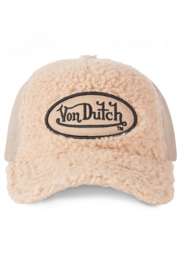 Sapka VON DUTCH Fur beige