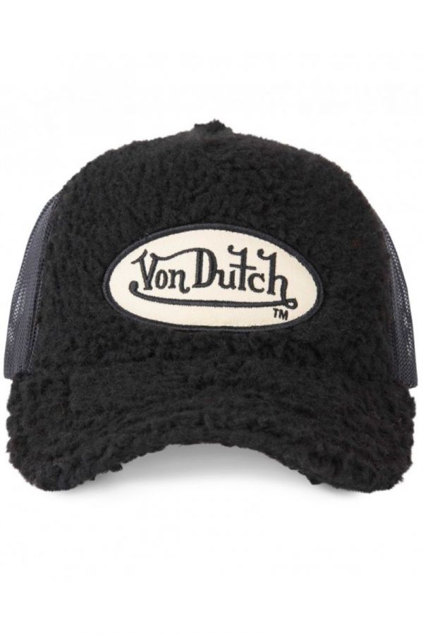 Sapka VON DUTCH Fur black