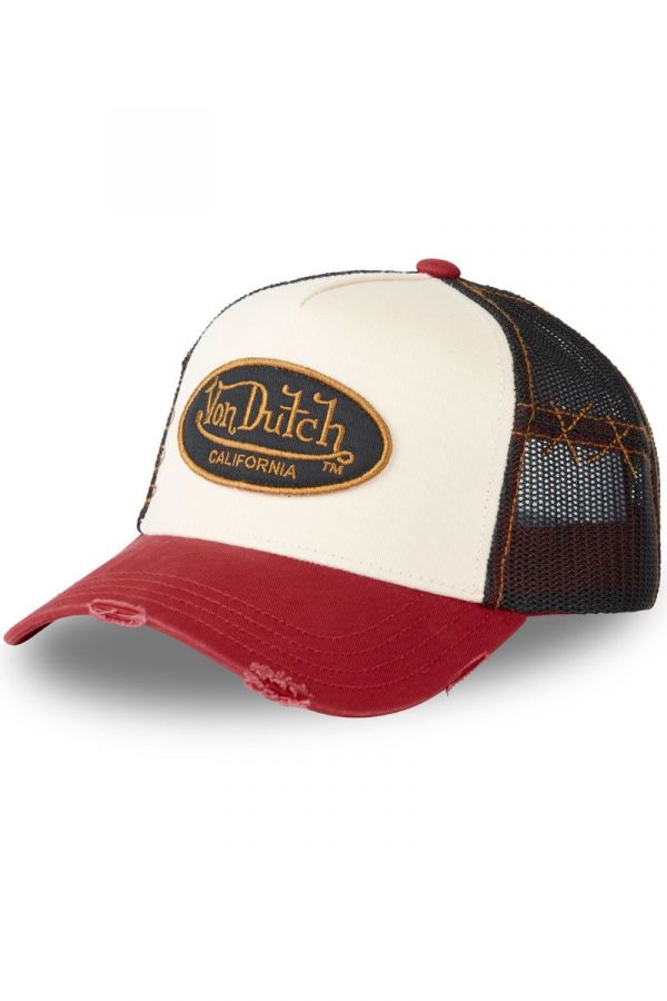 Sapka VON DUTCH Naka Mesh white