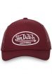 Sapka VON DUTCH Lof Mesh burgundy