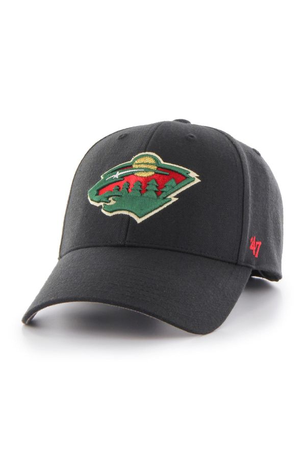 Sapka 47 BRAND Mvp NHL Minnesota Wild black