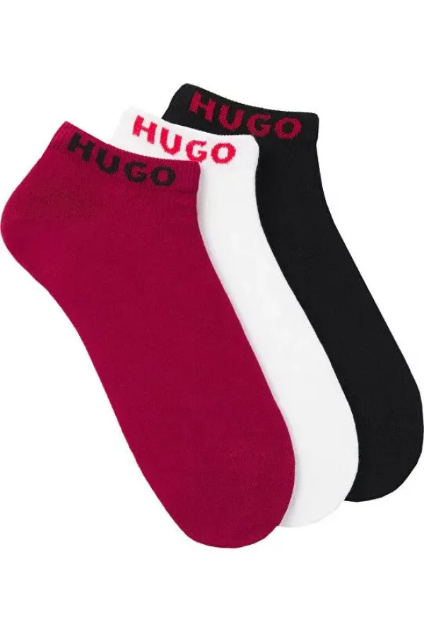 Zokni HUGO 3-pack Women Sign multi